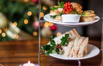 Festive afternoon tea